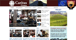 Desktop Screenshot of caritasgoma.org